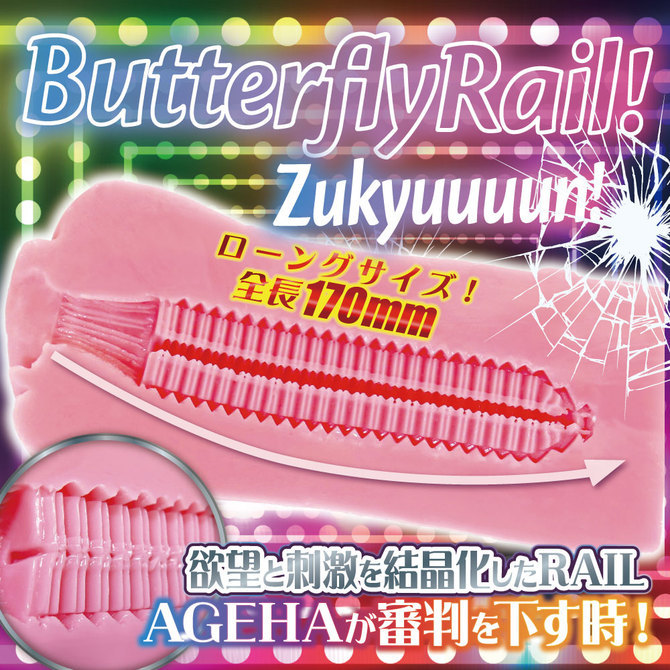 RIDE バタフライレールAGEHA　セット 商品説明画像11