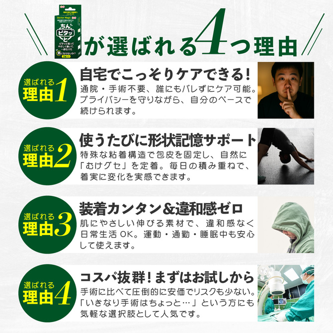 DOCTOR MAGIC ちんピタッと 商品説明画像5
