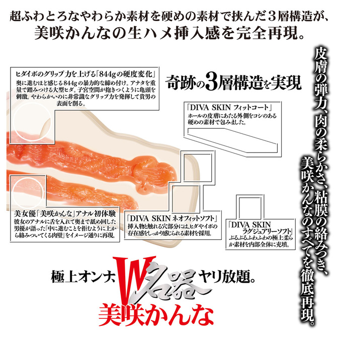 極上オンナ、W名器ヤリ放題。美咲かんな	2JT-GON002 商品説明画像8