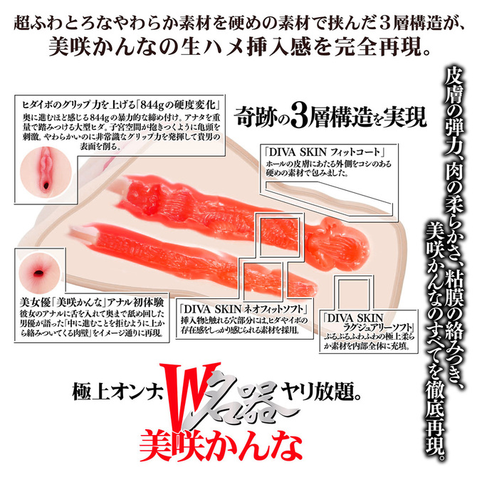 極上オンナ、W名器ヤリ放題。美咲かんな	2JT-GON002 商品説明画像6