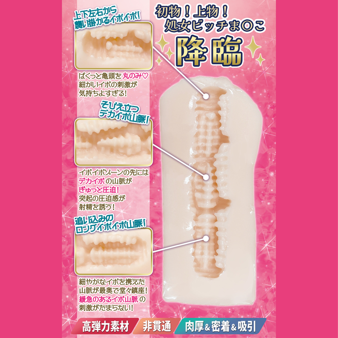 極上名器ほ～るいんっ！Vol.11 - ちんぽにメロつく処女ビッチホール - 肉厚&密着&吸引 [日本製][高弾力素材][非貫通] illustration by 乃莉助	SSONA-240911 商品説明画像2