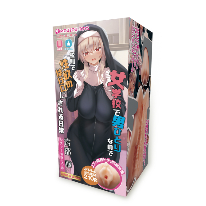 女学校で男ひとりなので校則で性欲のはけ口にされる日常　宮部華     MSTC-034 商品説明画像1