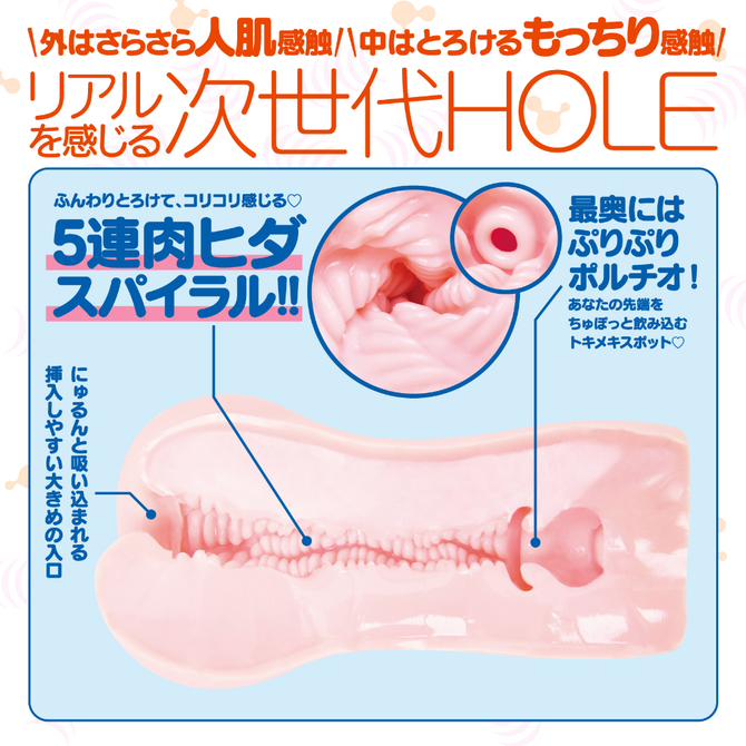 次世代ＨＯＬＥ　極ヒダばーじん　人工皮膚 UHTP-361【M-ZAKKA限定!!初回入荷分420ポイント還元！】 商品説明画像3