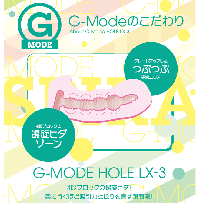 G-Mode HOLE LX-3 [SPIRAL-2] 商品説明画像7