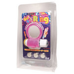 【販売終了・アダルトグッズ、大人のおもちゃアーカイブ】メイト GO GO RING(ピンク) ボタン電池3本付き バイブリング