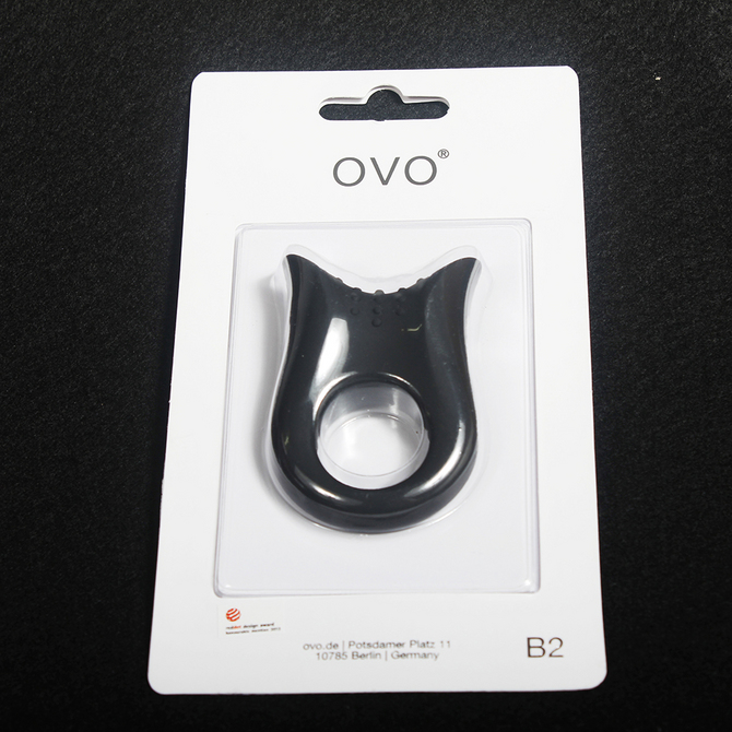OVO B2 VIBRATING RING BLACK　OVO-002 商品説明画像3