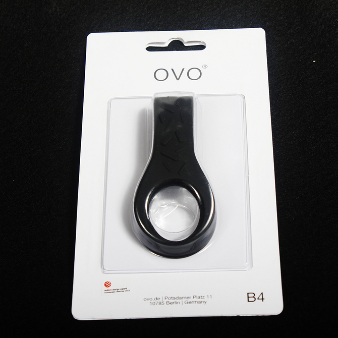【販売終了・アダルトグッズ、大人のおもちゃアーカイブ】OVO B4 VIBRATING RING BLACK　OVO-004　062 商品説明画像3