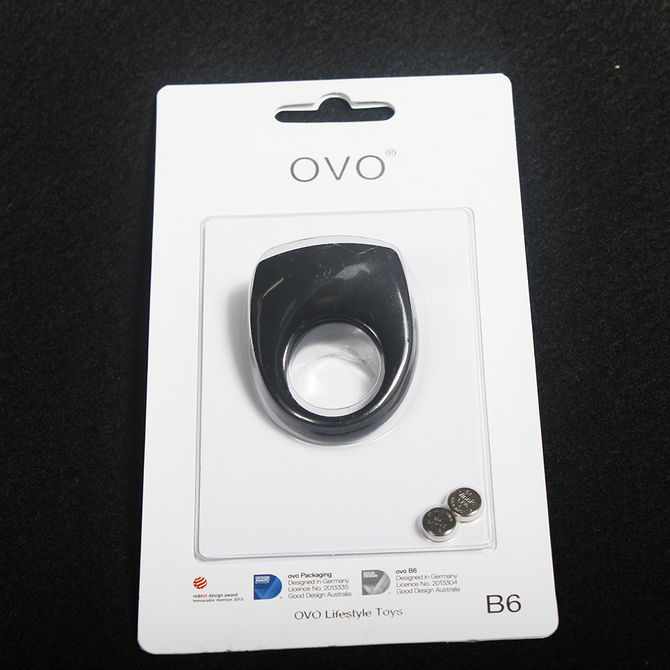OVO B6 VIBRATING RING BLACK　OVO-006 商品説明画像3
