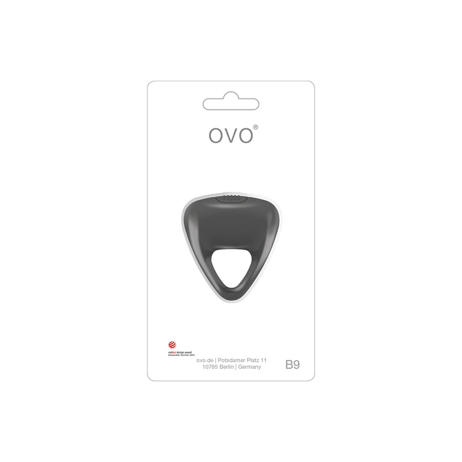 OVO B9 VIBRATING RING BLACK　OVO-009 商品説明画像2