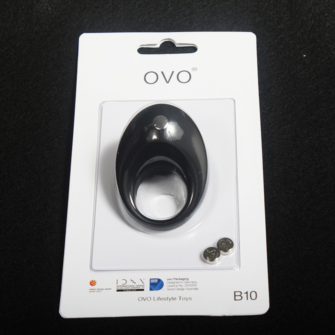 OVO B10 VIBRATING RING BLACK　OVO-010 商品説明画像3