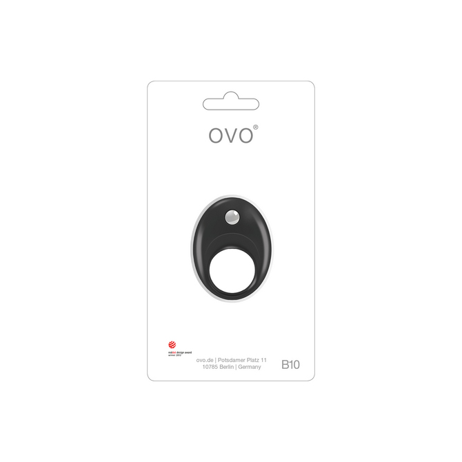OVO B10 VIBRATING RING BLACK　OVO-010 商品説明画像2