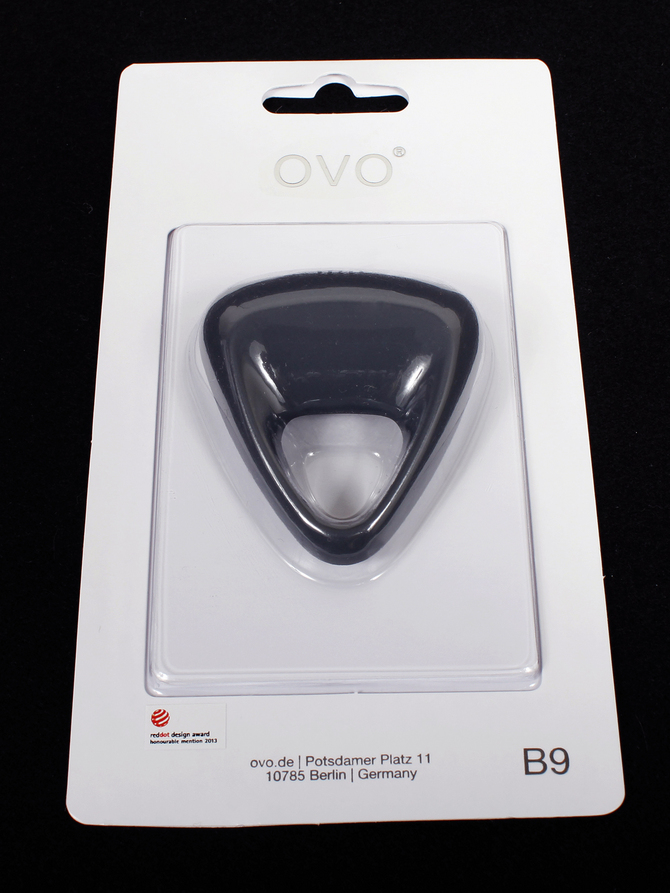 OVO B9 VIBRATING RING GREY　OVO-053 商品説明画像2