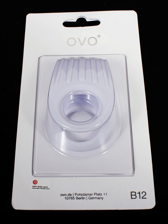 OVO B12 VIBRATING RING WHITE　OVO-057 商品説明画像2