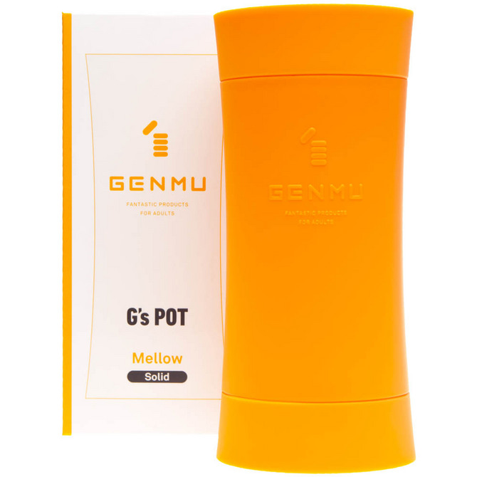 【販売終了・アダルトグッズ、大人のおもちゃアーカイブ】GENMU G's POT Orange Mellow Solid GCH01020 ◇ 商品説明画像1