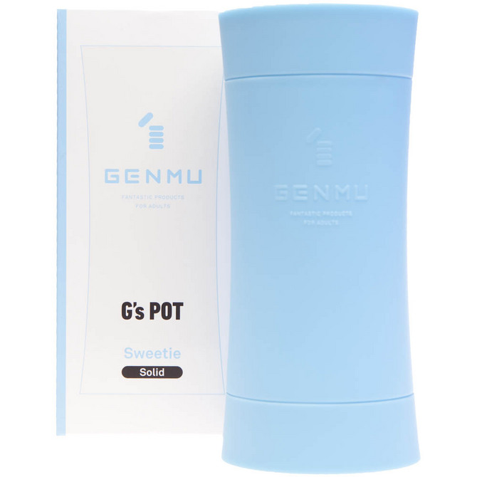 【販売終了・アダルトグッズ、大人のおもちゃアーカイブ】GENMU G's POT Blue Sweetie Solid GCH01040 商品説明画像1