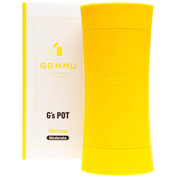 【販売終了・アダルトグッズ、大人のおもちゃアーカイブ】GENMU G's POT Yellow Mellow Moderate GCH01050 ◇ 商品説明画像1