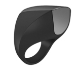 OVO A1 RECHARGEABLE RING BLACK/CHROME　OVO-104 