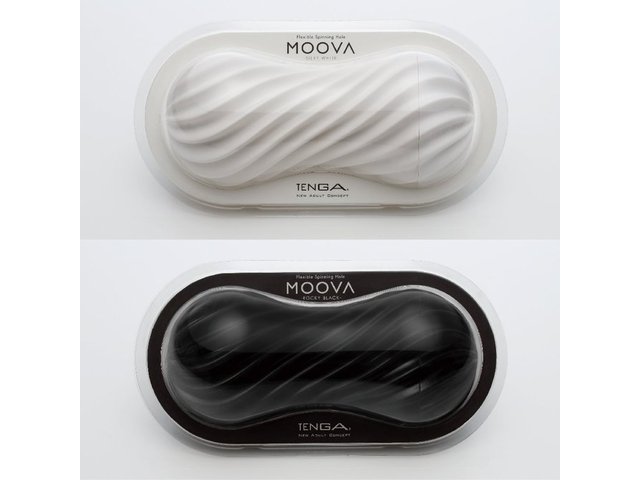 TENGA MOOVA SILKY WHITE テンガ ムーバ シルキーホワイト【新感覚スピニングホール】 MOV-001