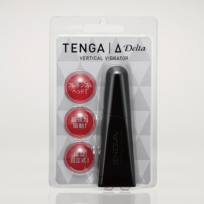 TENGA Δ Delta テンガ デルタ 【フレキシブルヘッドで強力振動の小型バイブレーター】※乾電池付き TVV-001 商品説明画像2