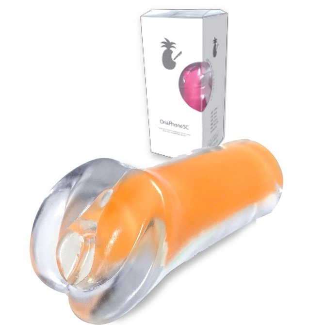 頂キ　OnaPhone 5C Orange オナフォン5C オレンジ [ふわとろ素材] 　ITDG024 商品説明画像1