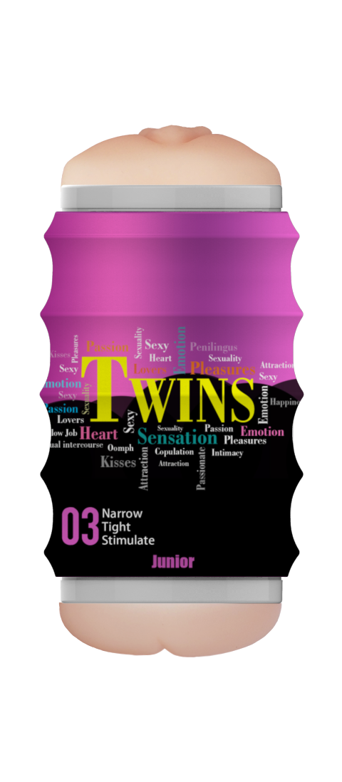YOUCUPS　TWINS 4D Purple 3.Narrow Tight Stimulate ツインズ ツインパワーフォーディー 3.ナロウタイト　パープル ◇ 商品説明画像3