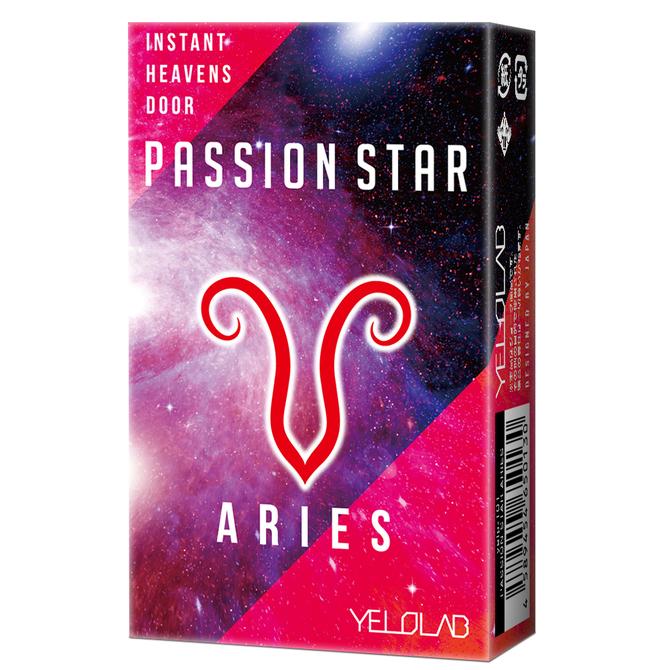 YELOLAB PASSION STAR ARIES Red【スペースオナポッド ハードな刺激 2連DIAMOND 携帯用に便利なシガレットボックス デンマカバー おもちゃカバー ローション付き】 商品説明画像1