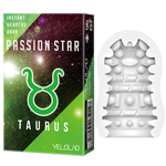 YELOLAB PASSION STAR TAURUS Green【スペースオナポッド ぞりぞり刺激 4連WAVE 携帯用に便利なシガレットボックス デンマカバー おもちゃカバー ローション付き】 