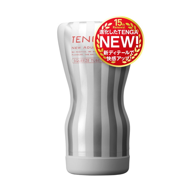 【リニューアル!】TENGA SQUEEZE TUBE CUP SOFT	テンガ スクイズチューブ・カップ ソフト	TOC-202S 商品説明画像1