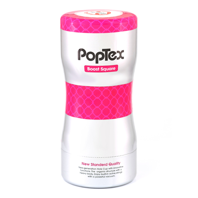 POPTEX 01 Boost Square Pink ポップテックス ブーストスクエア【Boost Stringsが絡みつく】 商品説明画像1