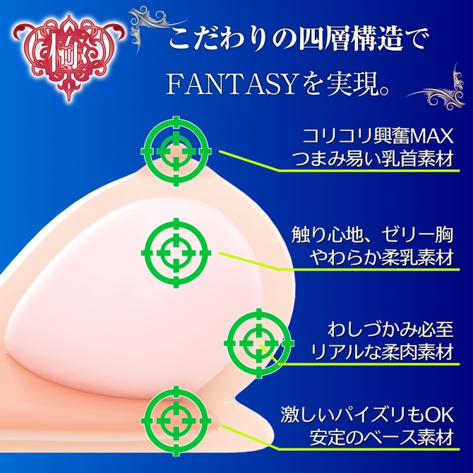 【限定400ポイント還元！】リアルボディ極生乳 Fantasy ◇ 商品説明画像5
