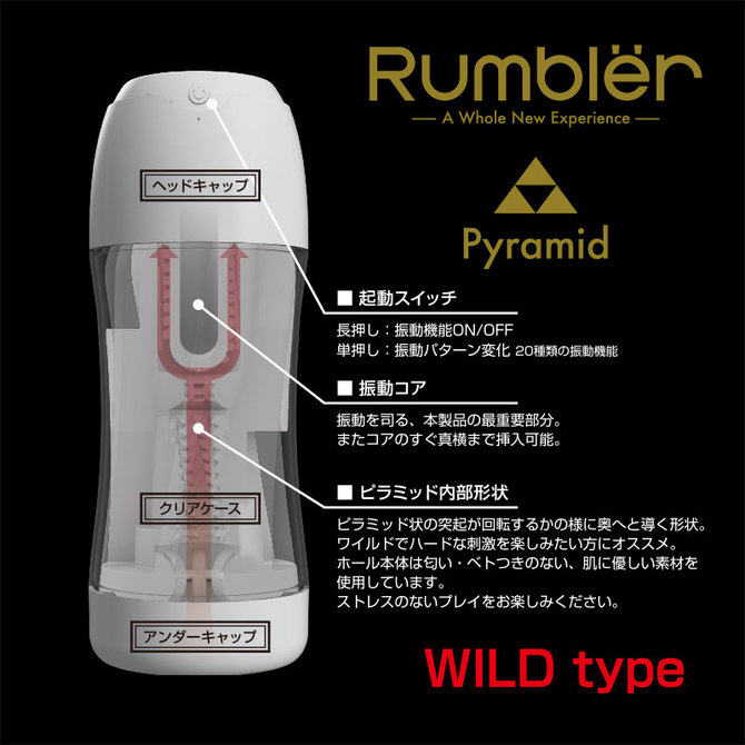 ランブラー ピラミッド/Rumbler Pyramid ◇ 商品説明画像4