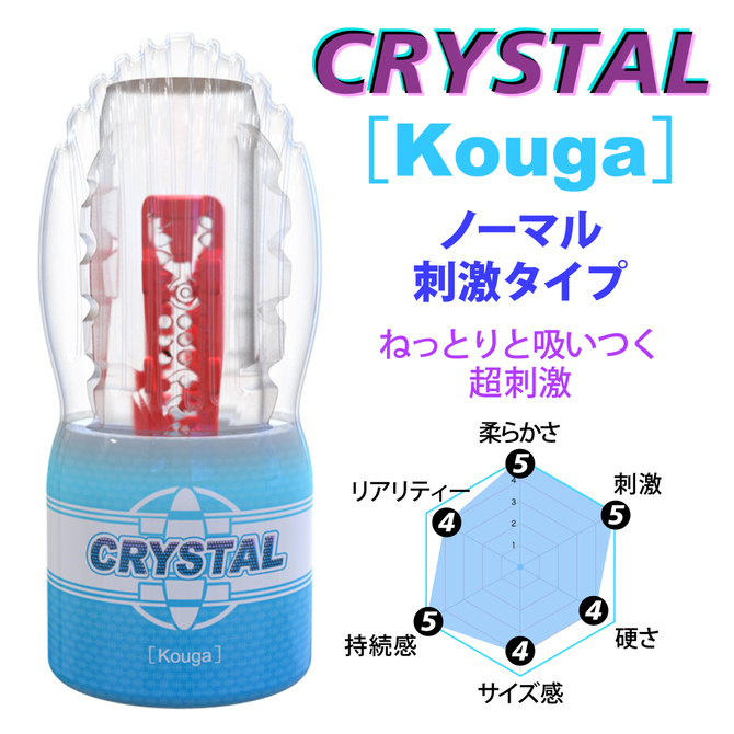 YOUCUPS CRYSTAL Kouga クリスタル クーガー ブルー 商品説明画像2