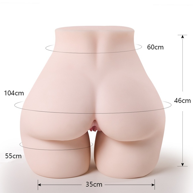 M　プルンプルンビッグヒップ　MSDST166（待望の液体シリコン三層超大型ヒップ!!バーチャルセックスシリーズ19.5kg！）【初回生産分期間限定特価!!】 商品説明画像2