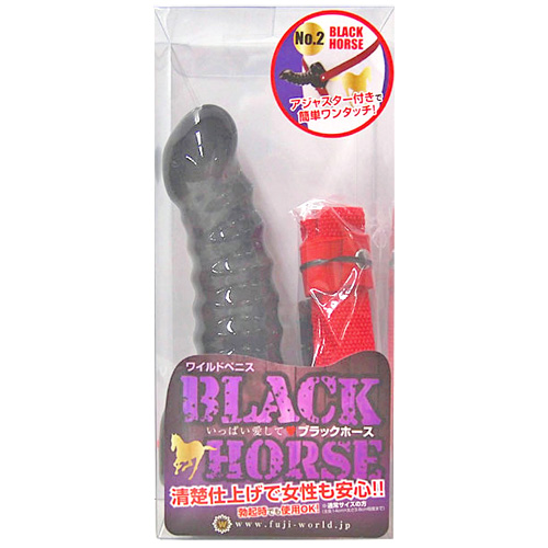 【販売終了・アダルトグッズ、大人のおもちゃアーカイブ】ブラックホースNo.2 ◇ 商品説明画像1