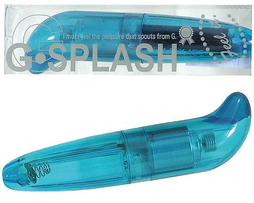 【販売終了・アダルトグッズ、大人のおもちゃアーカイブ】G-SPLASH　ジースプラッシュ　【ブルー】 商品説明画像1