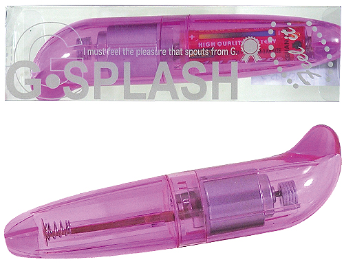 【販売終了・アダルトグッズ、大人のおもちゃアーカイブ】G-SPLASH　ジースプラッシュ　【ピンク】 商品説明画像1
