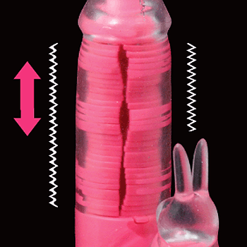【販売終了・アダルトグッズ、大人のおもちゃアーカイブ】波紋（OverDvibe） ピンク　（限定200ポイント還元！） 商品説明画像3
