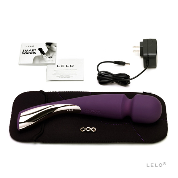 【送料無料&1000ﾎﾟｲﾝﾄ還元！】LELO スマートワンド(L)　プラム　SMARTWAND L Plum ◇ 商品説明画像3