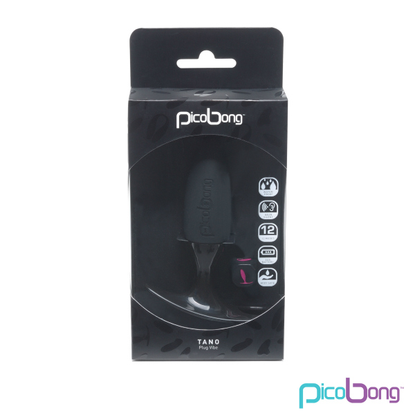 【販売終了・アダルトグッズ、大人のおもちゃアーカイブ】Pico Bong TANO Plug Vibe Black(ターノ プラグバイブ ブラック)　710 商品説明画像2
