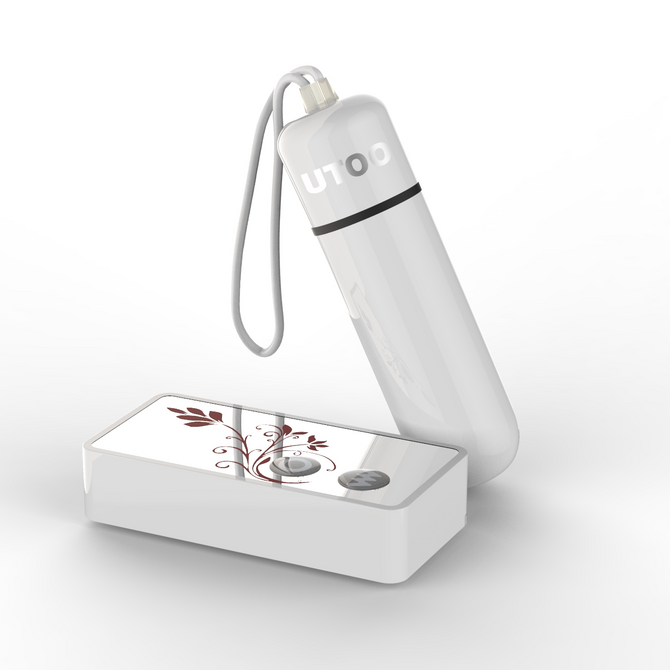 【販売終了・アダルトグッズ、大人のおもちゃアーカイブ】UTOO　Super Mini Vibrator Remote　（スーパーミニリモート）　ホワイト 商品説明画像1