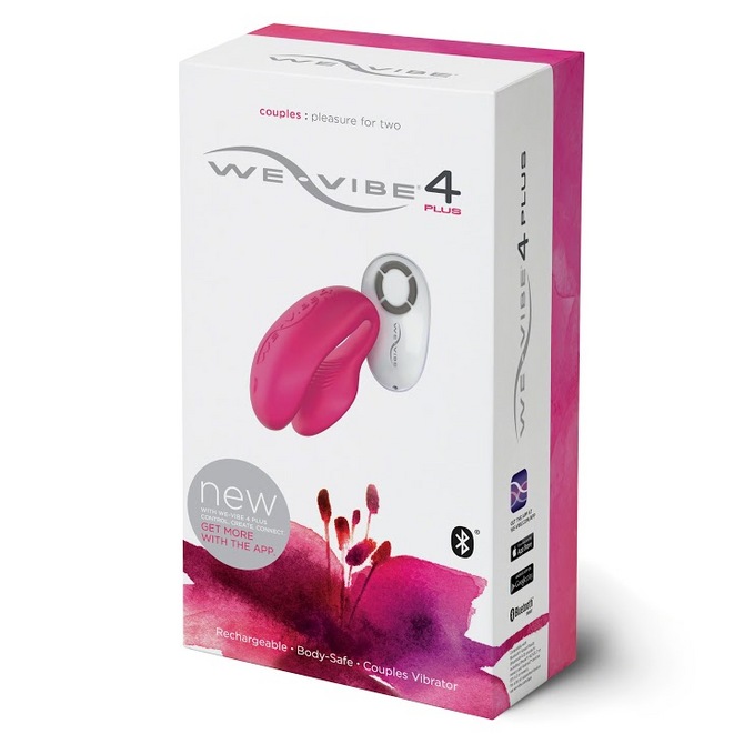【販売終了・アダルトグッズ、大人のおもちゃアーカイブ】We-Vibe4+ PLUS (ウィーバイブ４プラス)ピンク ◇ 商品説明画像5