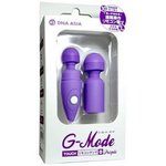 【販売終了・アダルトグッズ、大人のおもちゃアーカイブ】G-Mode TOUCH Purple ジーモード・タッチ リモコンデンマ パープル ローター:無線・リモコン