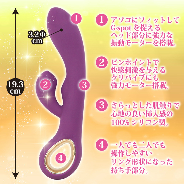 Sexual Vibrator amore（アモーレ） ◇ 商品説明画像3
