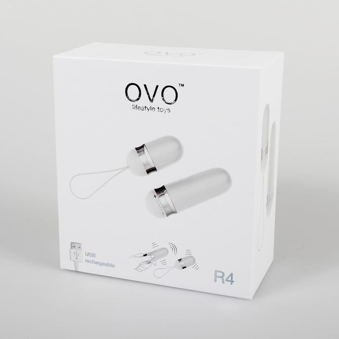 OVO R4 REMOTE WHITE/CHROME OVO-124 商品説明画像1