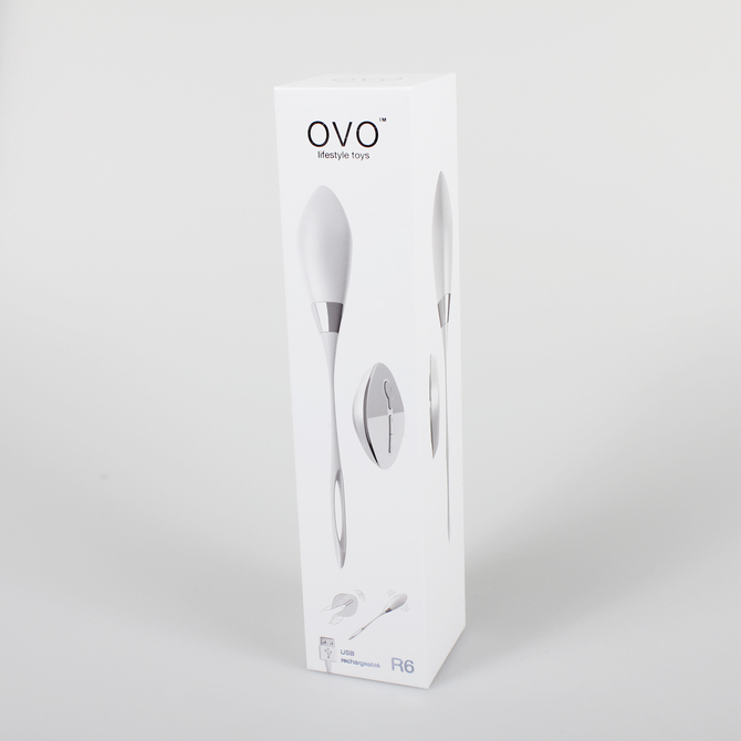 OVO R6 REMOTE WHITE/CHROME OVO-127 商品説明画像1