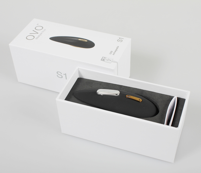 OVO S1 RECHARGEABLE LAY ON BLACK/GOLD OVO-128 商品説明画像4
