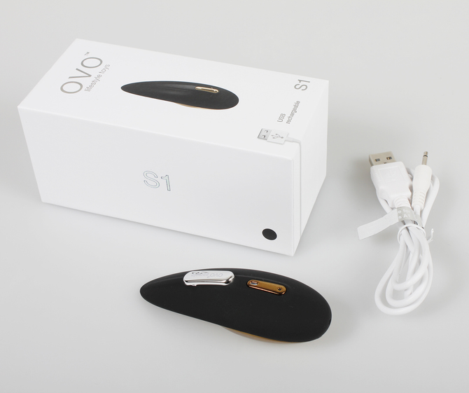 OVO S1 RECHARGEABLE LAY ON BLACK/GOLD OVO-128 商品説明画像5