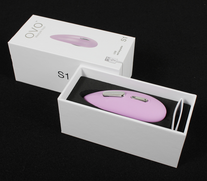 OVO S1 RECHARGEABLE LAY ON ROSE/CHROME OVO-129 商品説明画像4