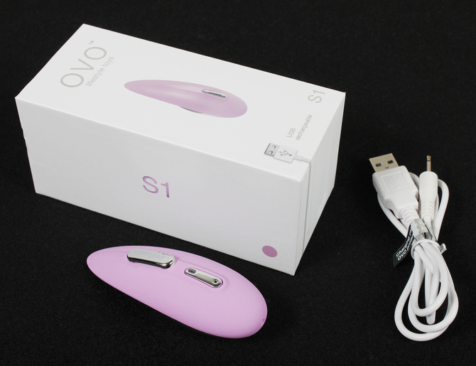 OVO S1 RECHARGEABLE LAY ON ROSE/CHROME OVO-129 商品説明画像5
