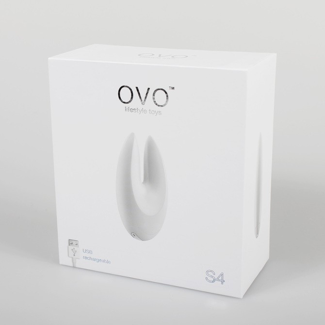 OVO S4 RECHARGEABLE LAY ON WHITE OVO-135 商品説明画像1